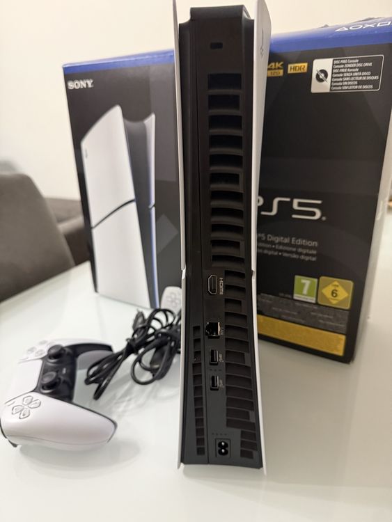 Sony PlayStation 5 Slim Digital Edition 825 GB + OVP (Neu (gemäss ...