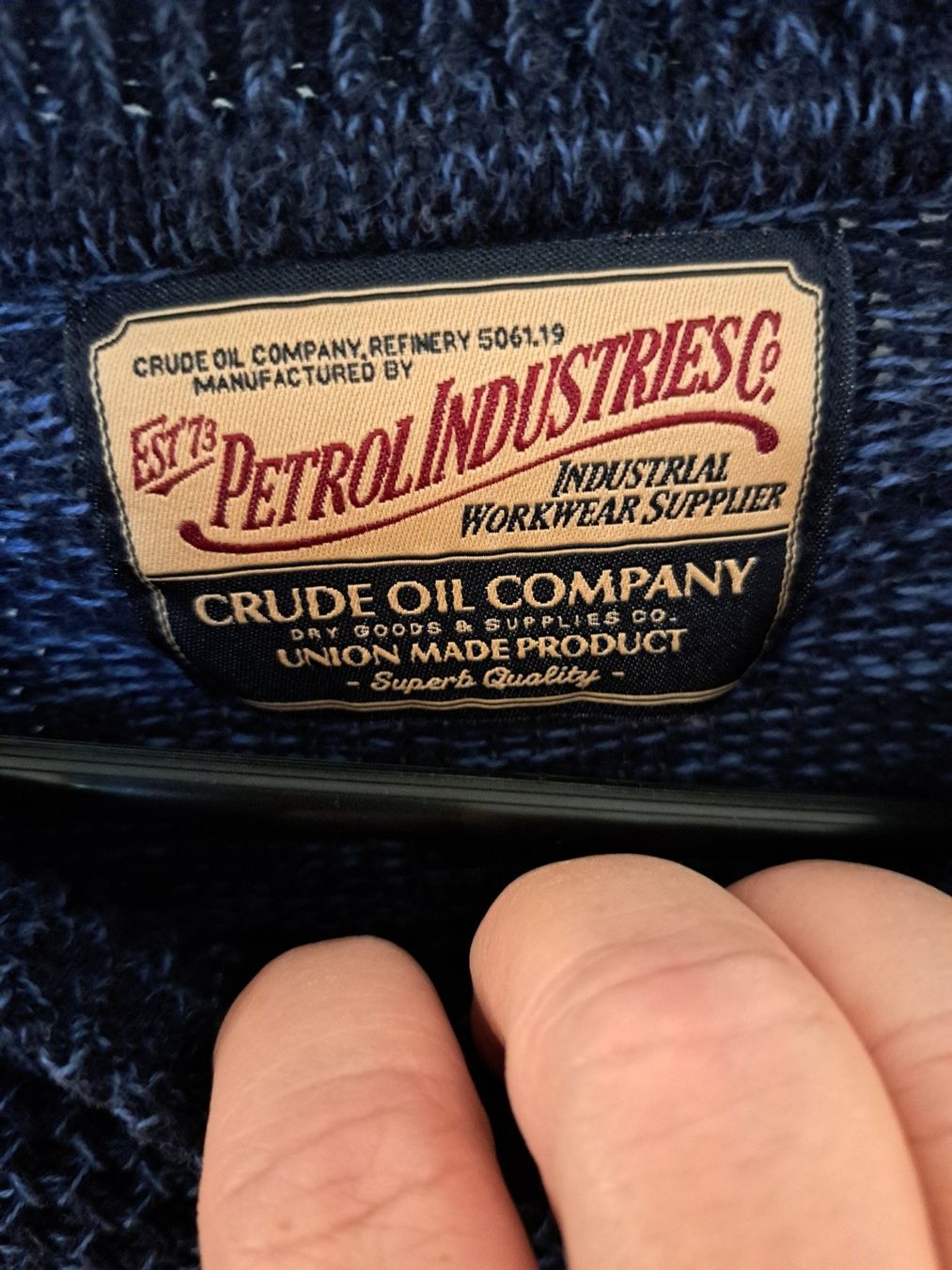Pullover & Sweatshirts: Pullover petrol industries  Gr. S – Neu (gemäss Beschreibung) aus Bellach von TORA4 3