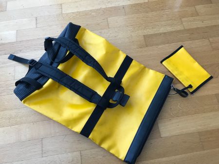 Bree Rucksack in gelb/schwarz