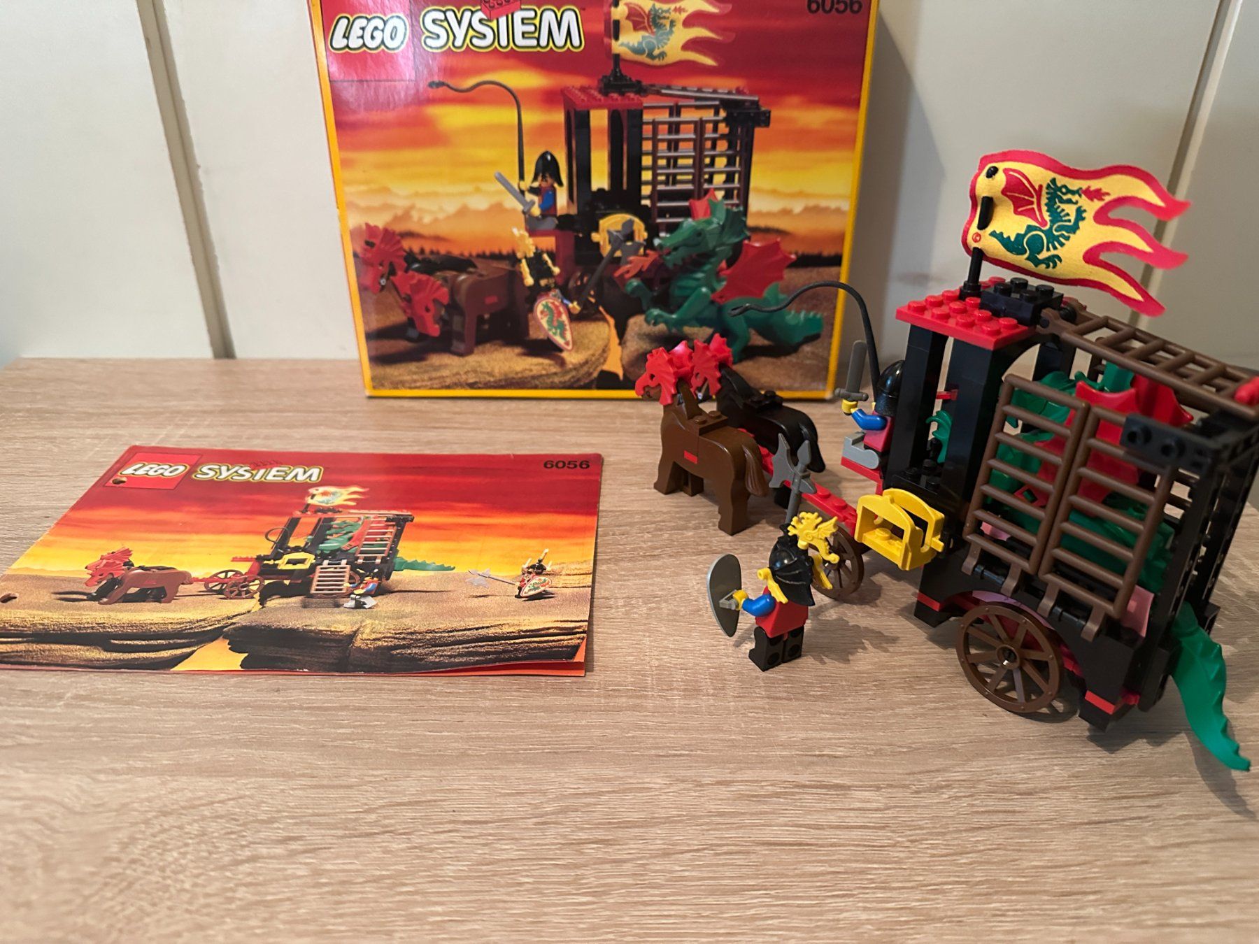 Lego Kit di costruzioni: LEGO Ritter 6056 Dragon Wagon – Usato da Basel venduto da Don-Angel 1