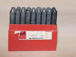 Stanzbuchstaben 4mm
