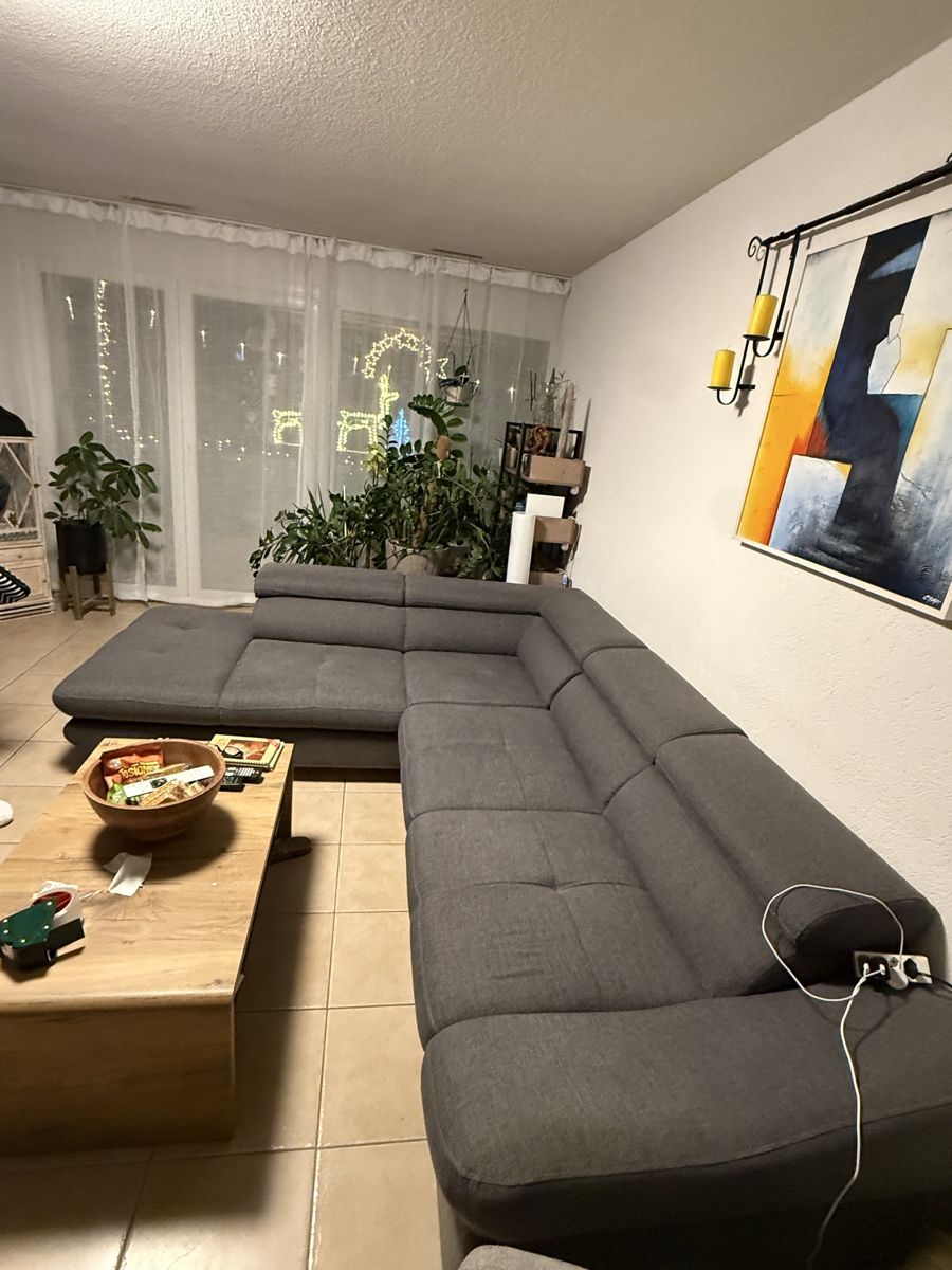 Divani: Ecksofa mit Schlaffunktion grau – Usato da Bülach venduto da mas_jbb5 1