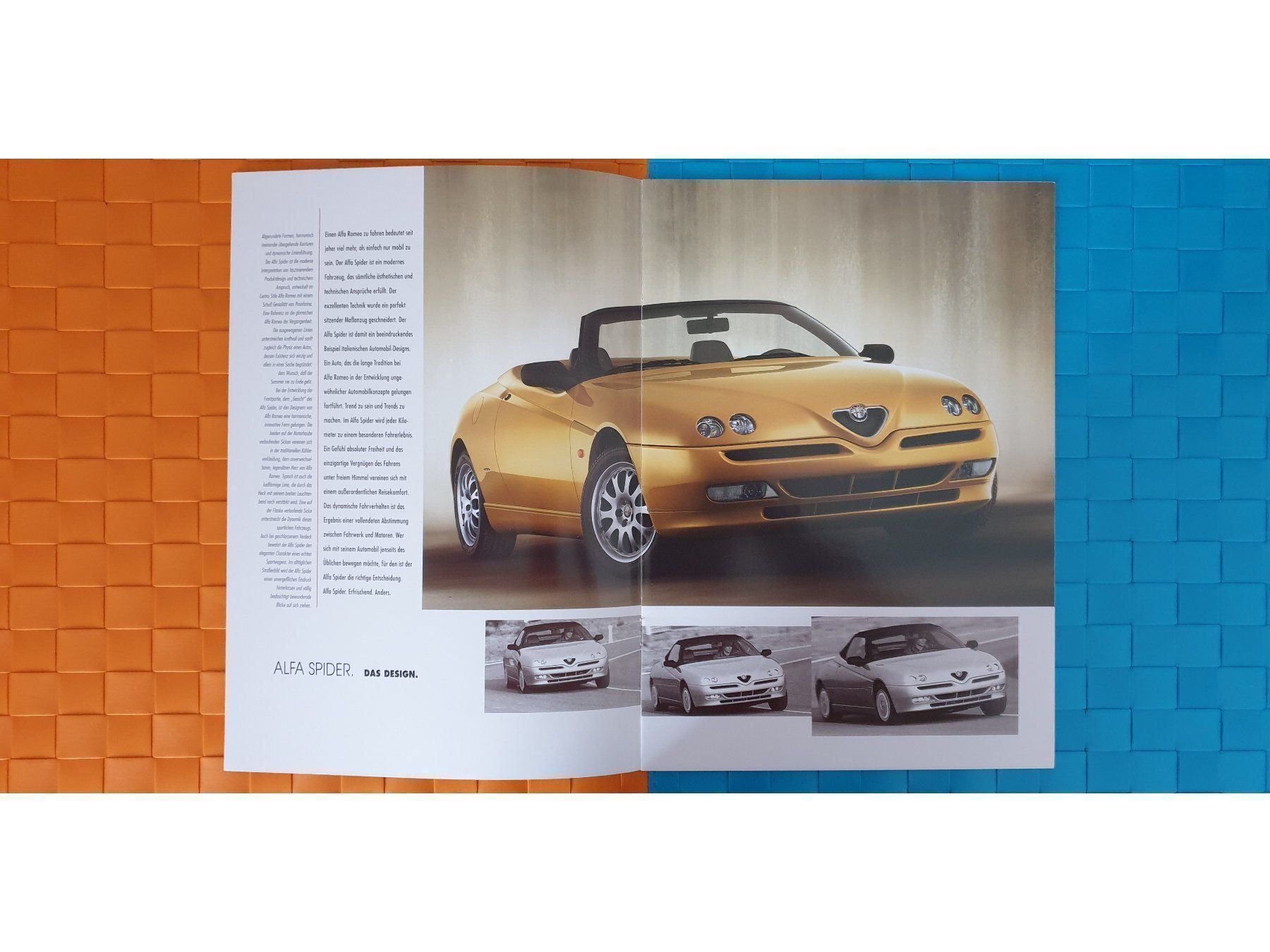 Riviste & Magazine: ALFA ROMEO SPIDER 1998 - Prospekt / Katalog – Nuovo (secondo la descrizione) da Viganello venduto da CARLiteratur 1