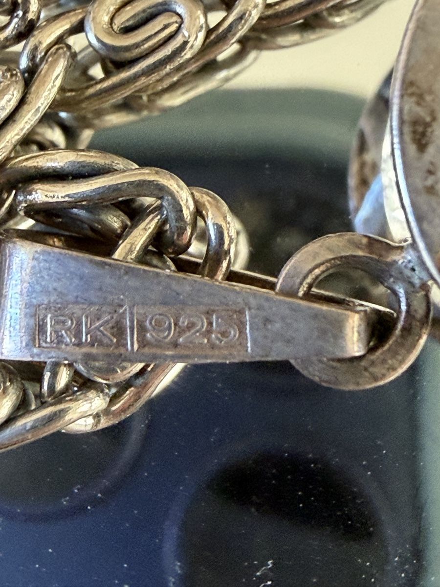 Ciondoli: Signed 925 pentatif with chain – Usato da Binningen venduto da Sophiescloset 2
