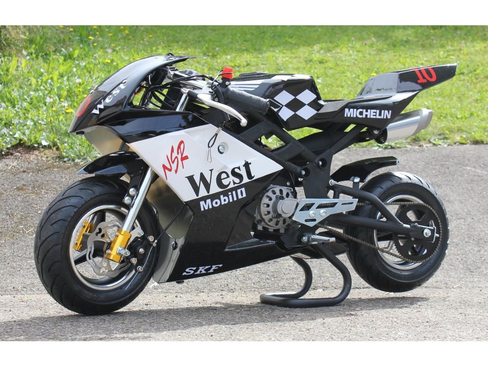 Super Racing Pocket Bike - WEST Racing - mit 49ccm ab Fr1 (Neu und ...
