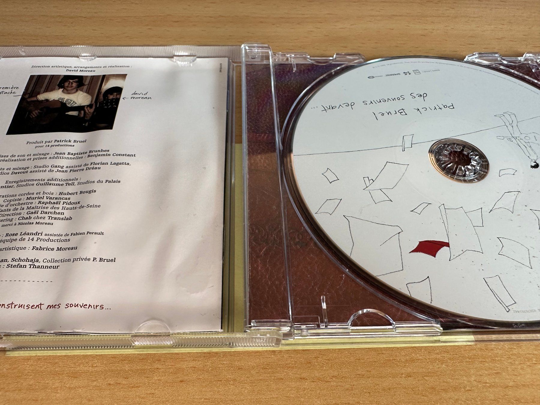 CD: Patrick Bruel – Des Souvenirs Devant... – Usato da Rikon im Tösstal venduto da Alpenmutz 1