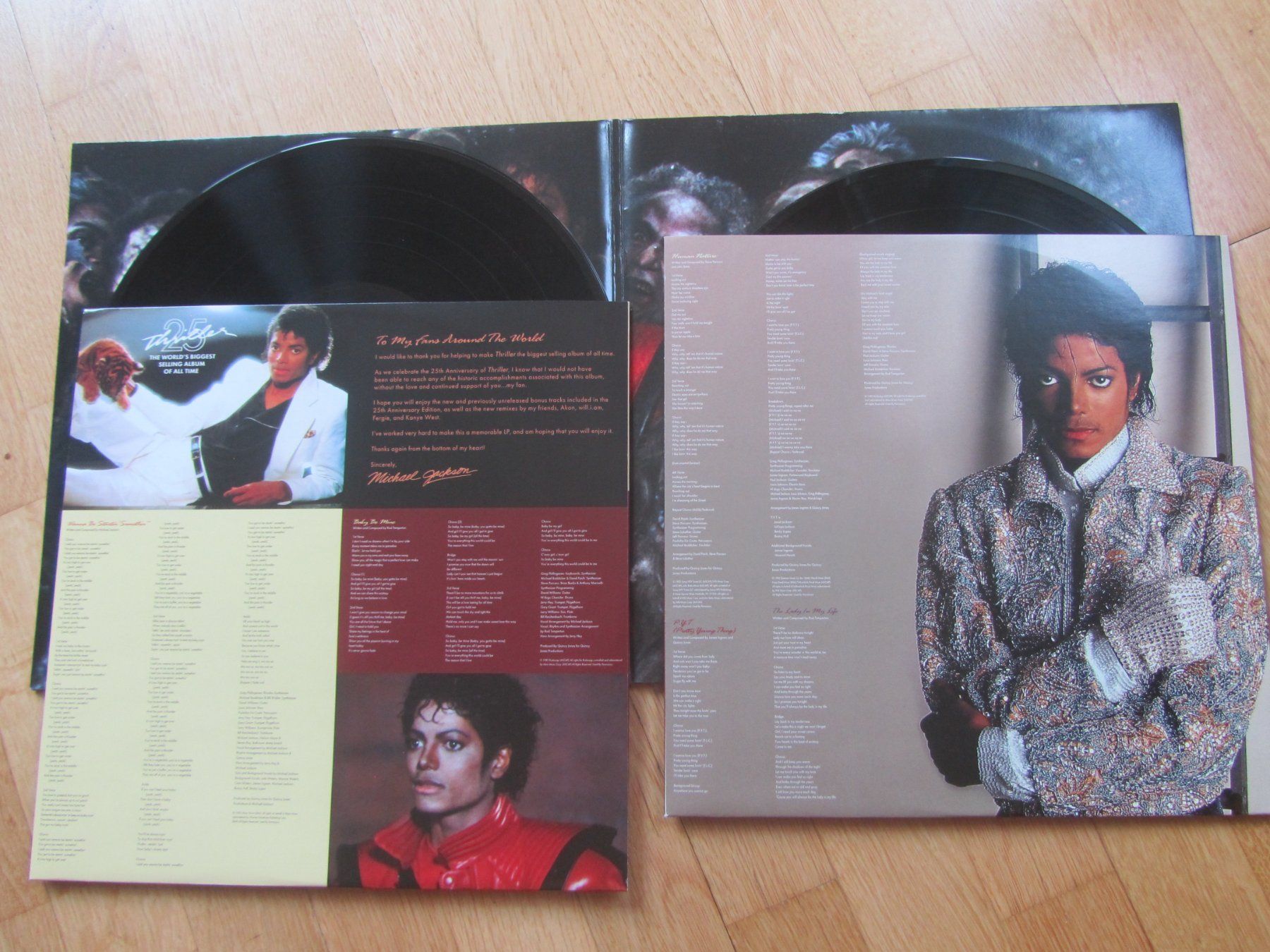 Dischi in vinile: Michael Jackson: Thriller 25    LP, Vinyl,     Top Zustand – Nuovo (secondo la descrizione) da Seengen venduto da mikelele 4