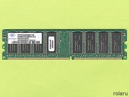 512MB Nanya PC2100U/DDR266 CL2 (6x)