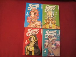 Shaman King Manga Band 1-4 Deutsch (HIROYUKI TAKEI)
