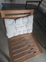 Graues Kissen zu Ikea Lounge