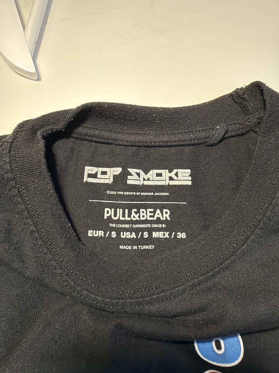 Pull&Bear T-Shirts: Pop Smoke T-Shirt Pull&Bear – Neu (gemäss Beschreibung) aus Ebnat-Kappel von Buchiworldwide 2