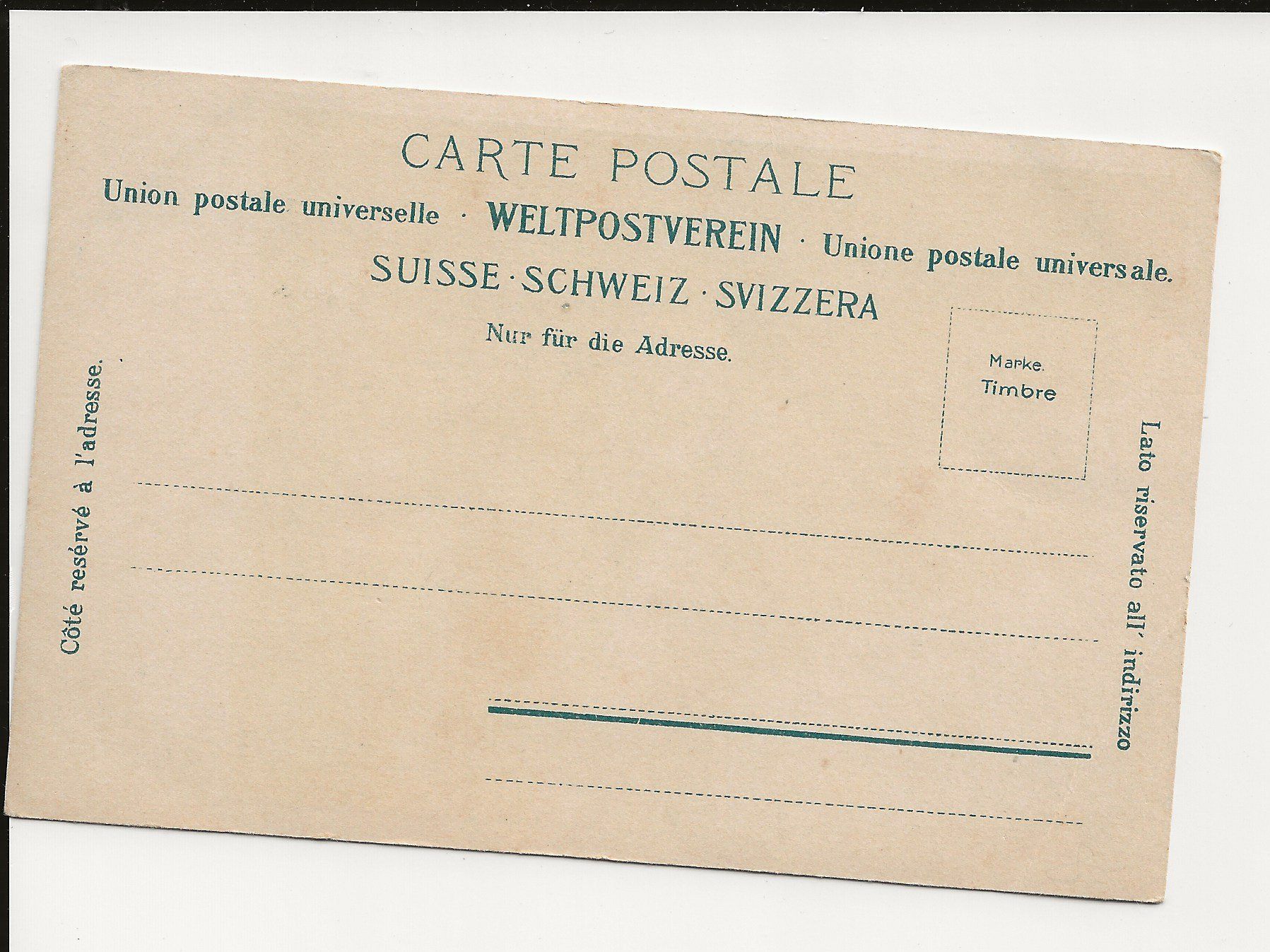 Ansichtskarten: AK ca.1905 Alpenlandschaft an der Grossen Scheidegg – Gebraucht aus Greifensee von 315WDO 1