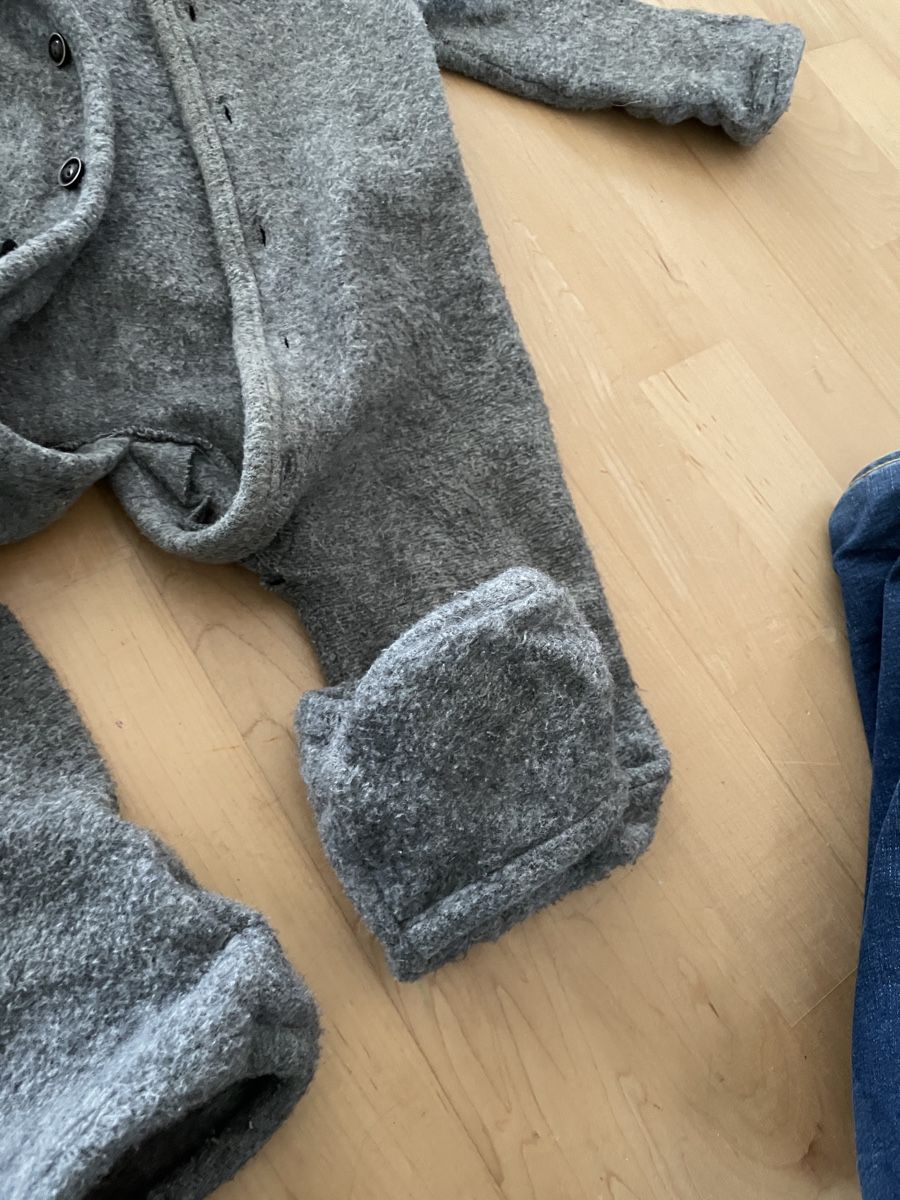 Sanetta Completi: Woll-Fleece-Overall – Usato da Baar venduto da angelitam 4