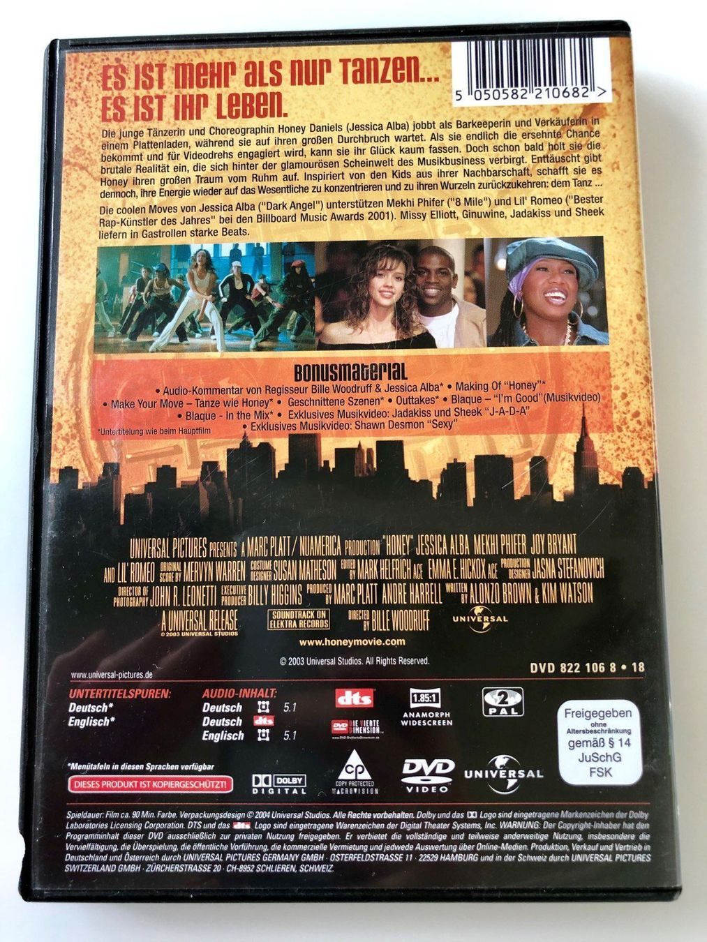 Tutti i DVDs: DVD - Honey – Usato da Gommiswald venduto da Aloha.Spirit 1
