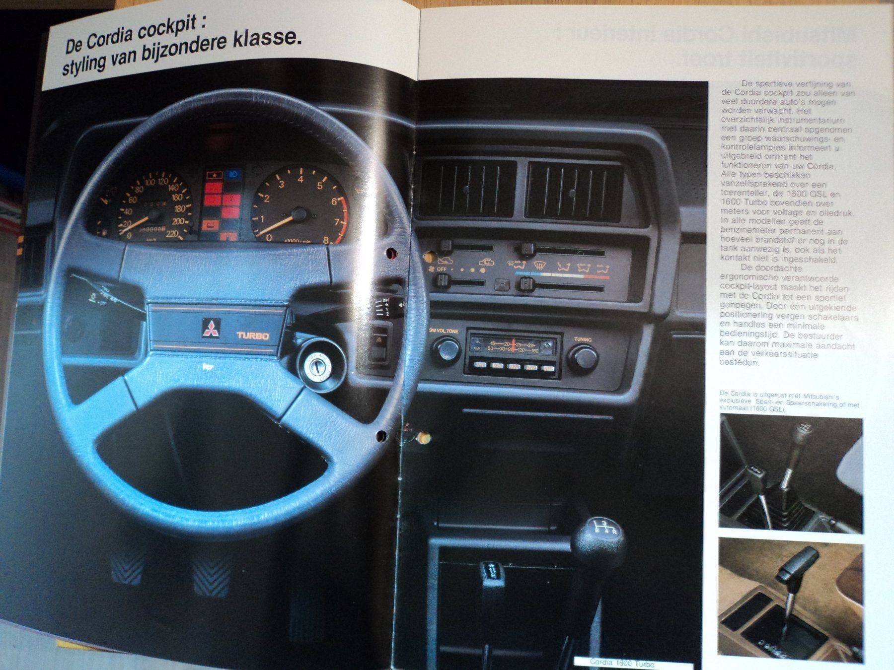 Mitsubishi Documenti: Prospekt Mitsubishi Cordia 1982 – Usato da Schwarzenburg venduto da modelCARama 4