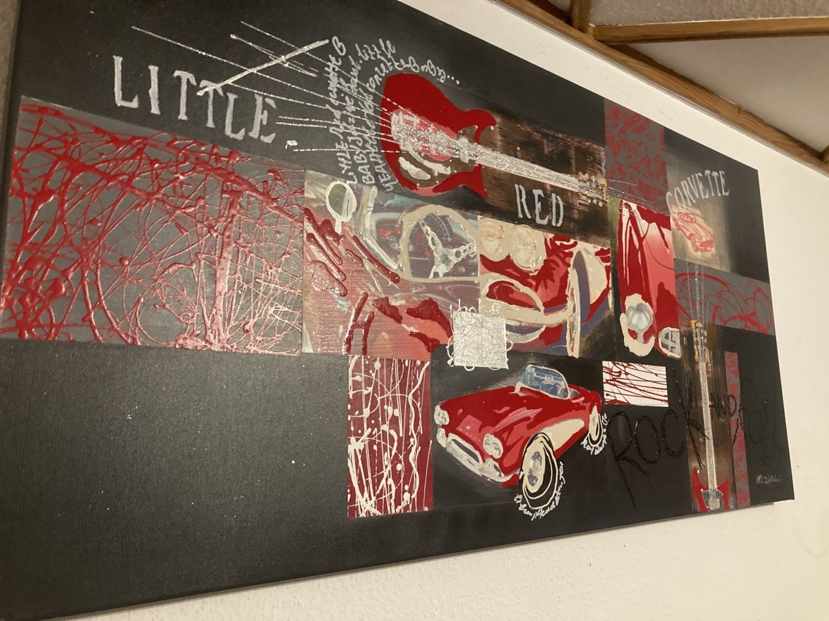 Poster & Bilder: Pop-Art Bild aus Paris – Gebraucht aus Zeiningen von Jukebox-Rebell 1