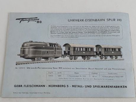 Fleischmann Modellini di ferrovie: Fleischmann H0 Katalog 1952 Deutsch/Schweiz – Usato da Seon venduto da voAllBah 7