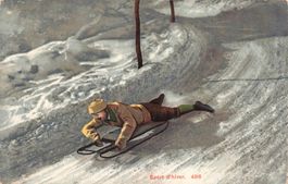 Lausanne (VD) Sport d’hiver luge