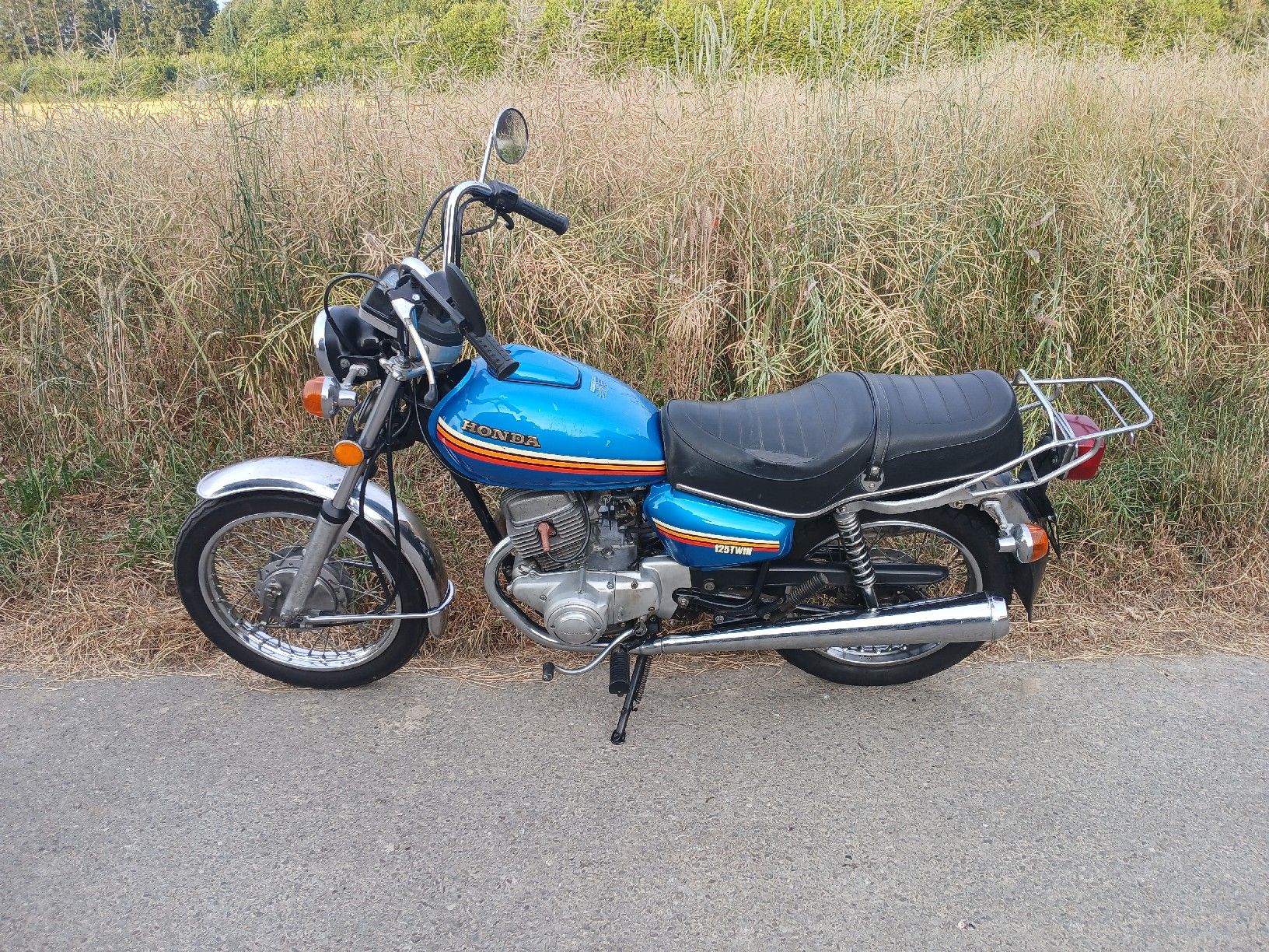 Honda Chopper: Honda CM 125 T de 1979 – Usato da Fey venduto da lobanovski1 3