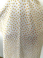 Edler Seidenschal 100% Silk mit Damast-Effekt und Blumenmust