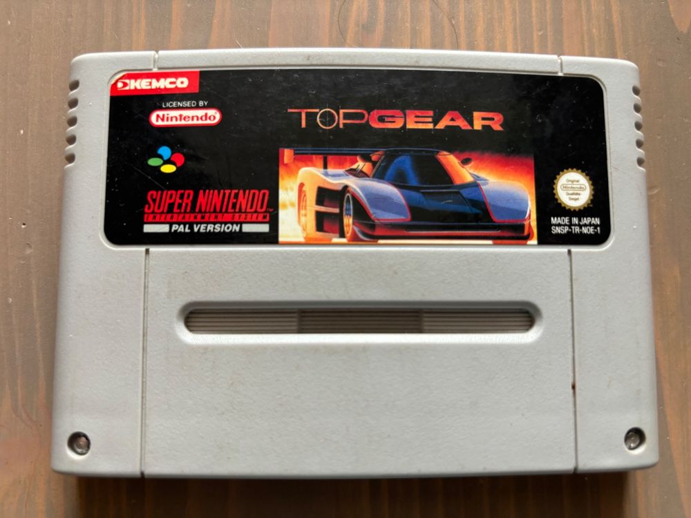 Top Gear [Super Nintendo] - cart/module - ab 1.- (Gebraucht) in Zürich ...