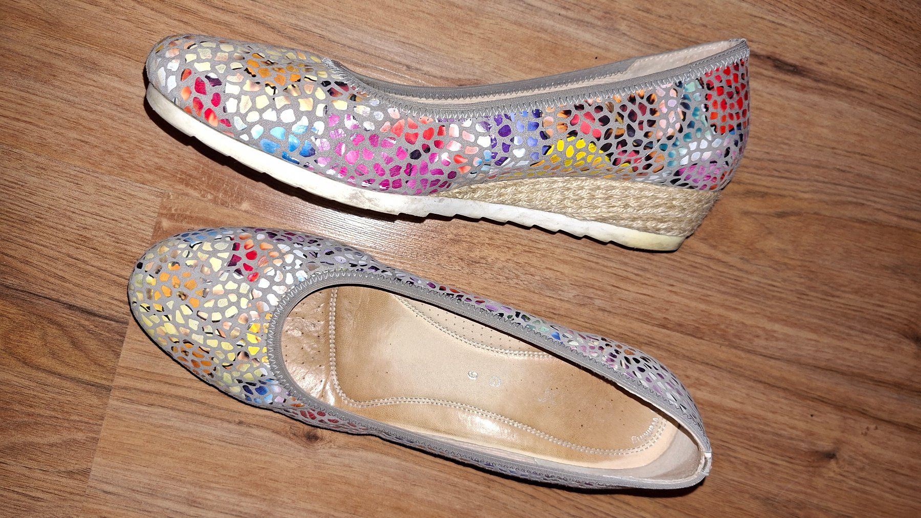 Gabor Scarpe da donna: Chaussures compensées multicolores T 43 – Usato da La Rippe venduto da veromaud