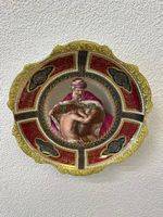 Antiker Royal Vienna Porzellan Zierteller Der verlorene Sohn