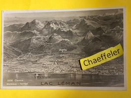 1925   5330 Clarens.  Montreux -Territet