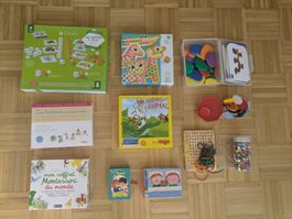 Lot jeu Montessori à partir des 3 ans