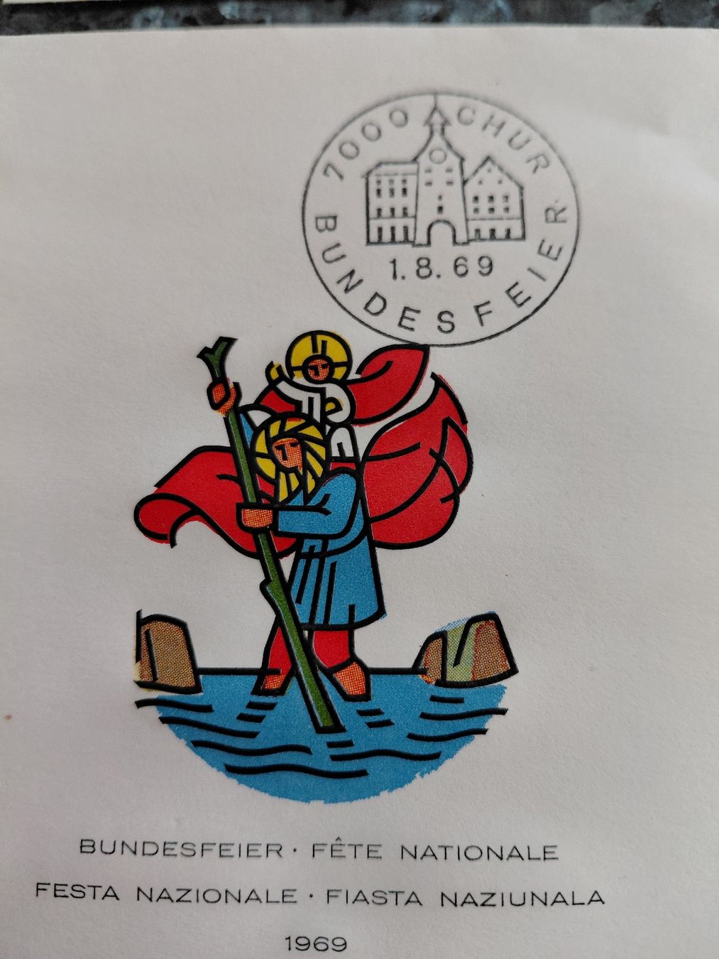 Tutti i francobolli: pro patria 1969 2 couvert – Nuovo (secondo la descrizione) da Bonaduz venduto da topolino052 2