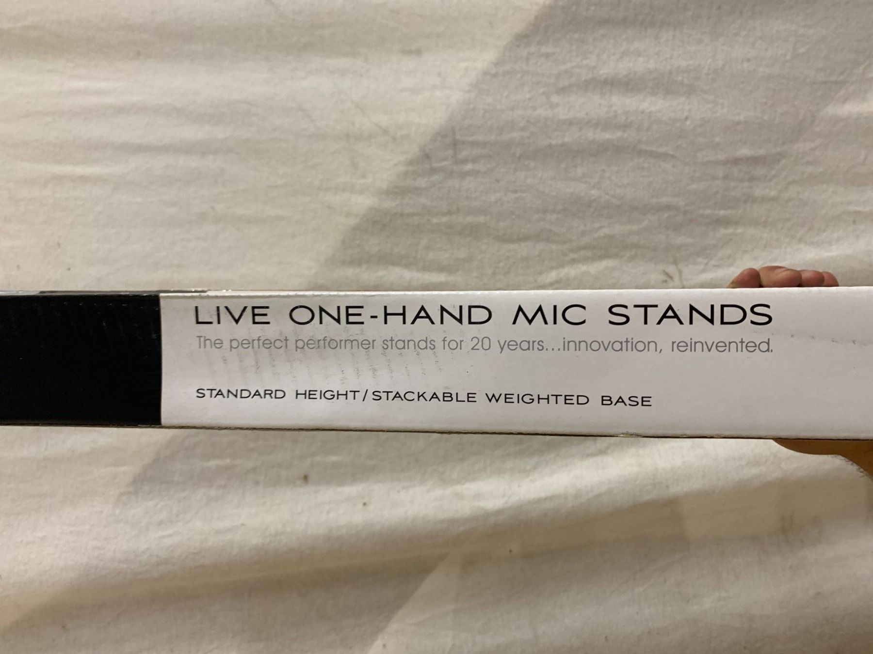 Instrumenten-& Notenständer: Ultimate Support Live-SB Mikrofonständer (S325) – Neu und originalverpackt aus Däniken SO von Profog1 4