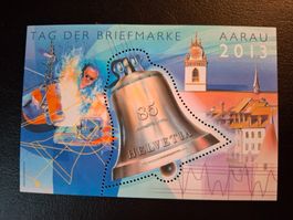 2013 Tag der Briefmarke Aarau Block Postfrisch Neu