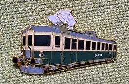 M797 - Schmid Müller SWISS Made Design Pin STB Be 4/4 106
