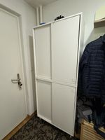 Schuhschrank weiss Schiebetüren 