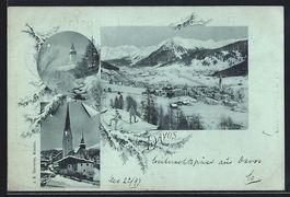 Davos, Die Hauptkirche, Gesamtansicht vo