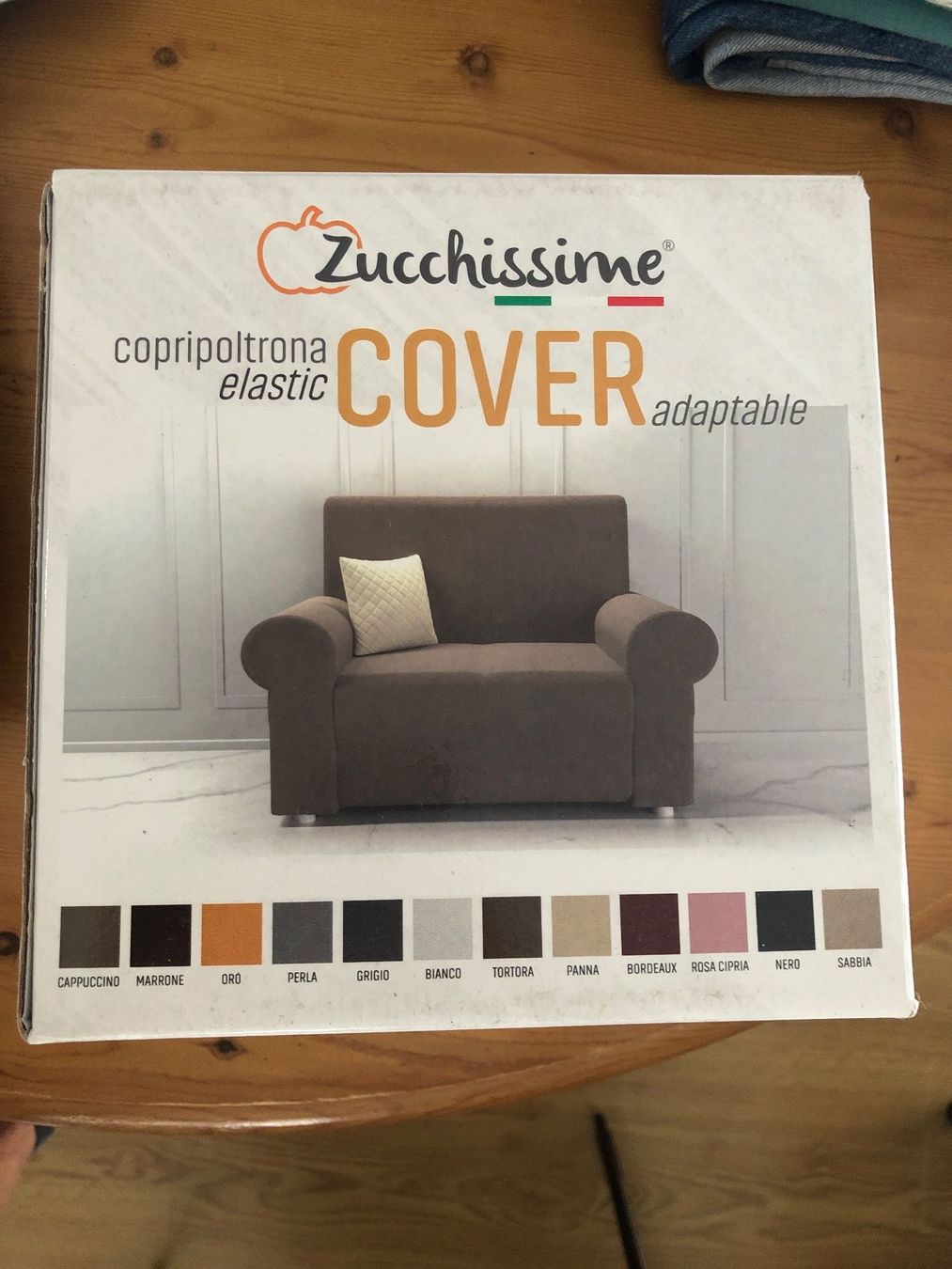 Sessel: Zucchiissime coprisedia elastic copripoltrona adaptable neu – Neu und originalverpackt aus Bellinzona von eri_5kqz