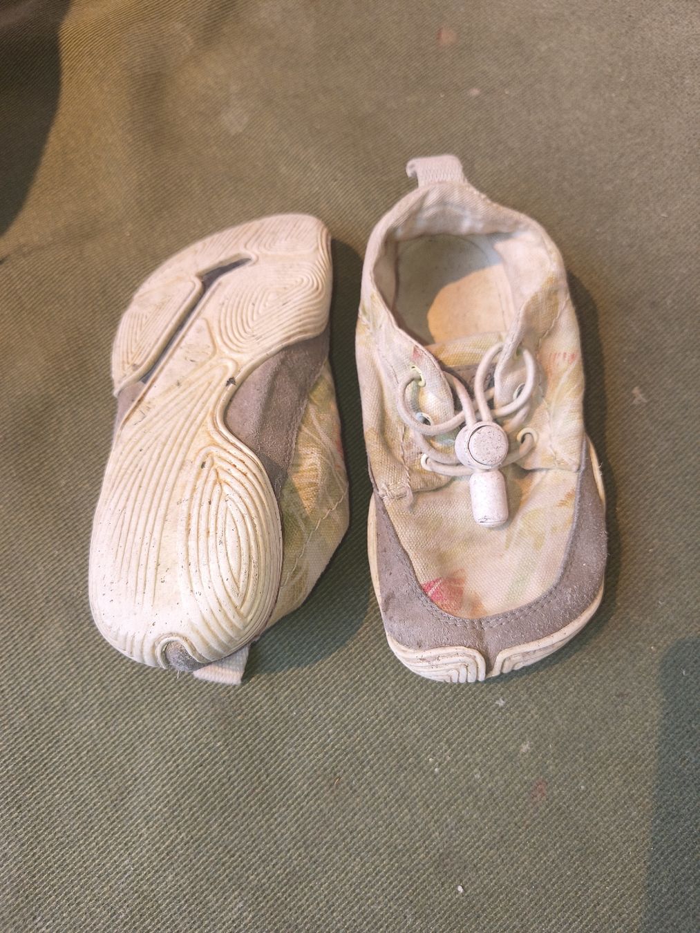 Wildling Scarpe per ragazzi: Wildlinge Barfussschuhe, Gr. 25, Leinen-Baumwollmix – Usato da Neudorf venduto da ManuLeela 1