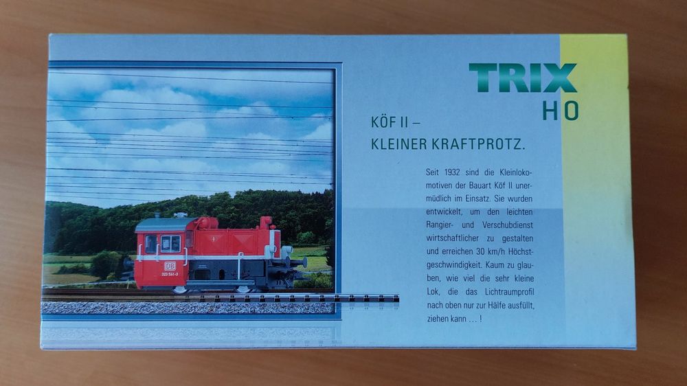 Locomotive Trix 22139 - Köf II BR 323 - Digitale DCC/SX - Neuve - Édition Limitée