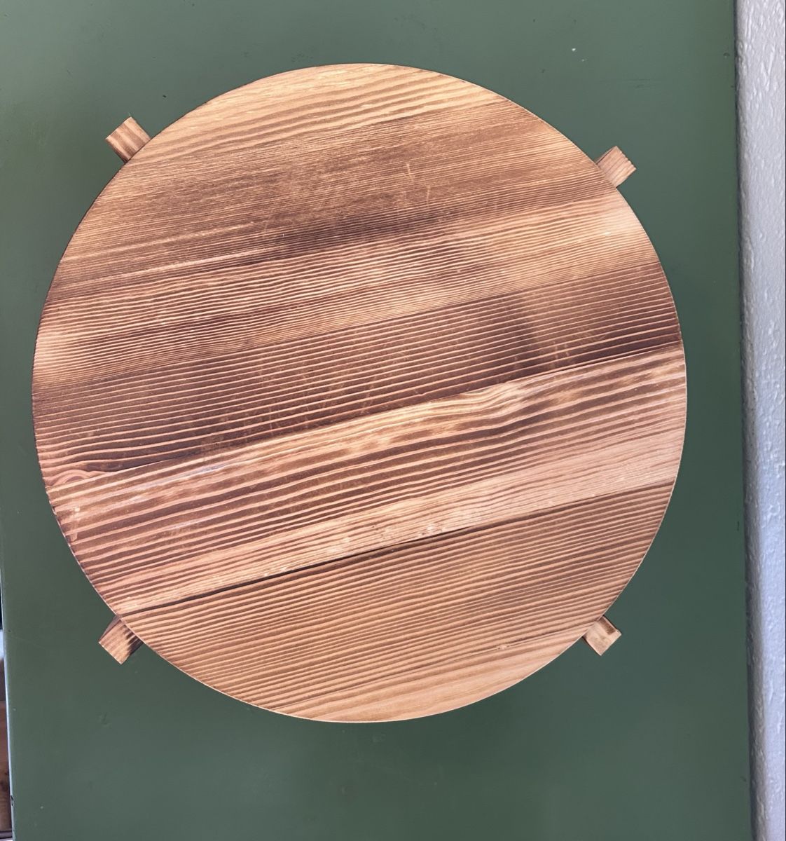 Elettrodomestici da cucina: Kessler Holz Pfannenuntersetzer rund gebrannt – Usato da Zürich venduto da ann_9fv5 1