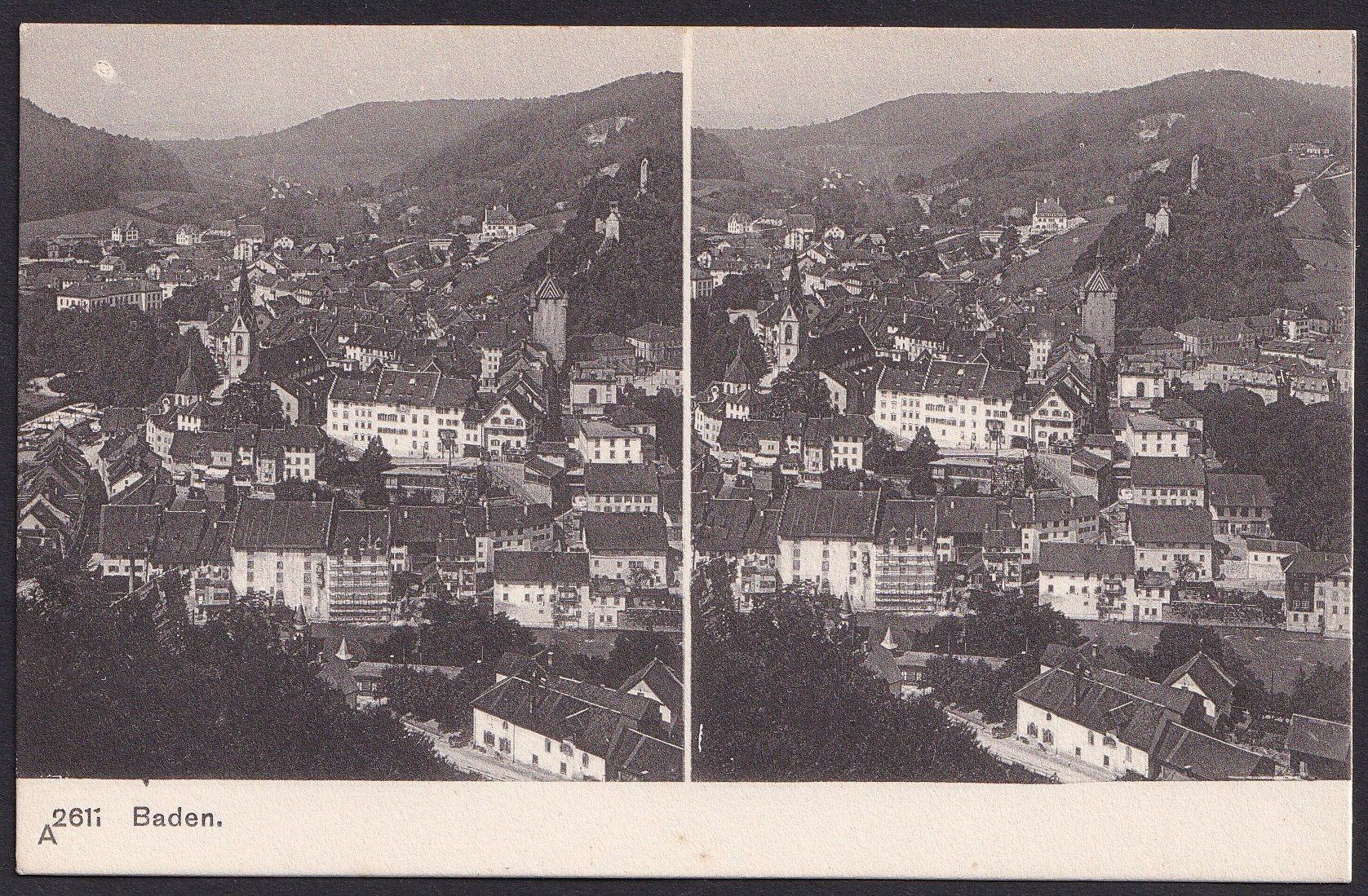 Cartes postales: Baden Stereoskop - Ansichtskarte – D'occasion à Olten par clotaldi