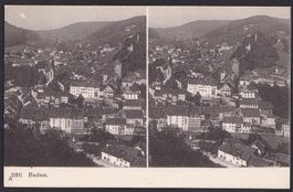 Baden Stereoskop - Ansichtskarte