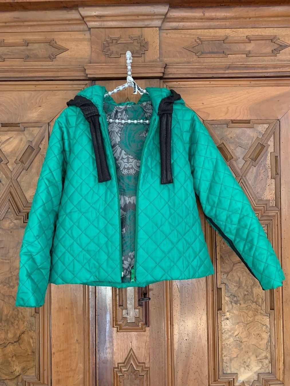 Jacken: Smaragdgrüne beidseitig isolierte Jacke Gr. S/M – Neu (gemäss Beschreibung) aus Füllinsdorf von Sternenblick19 4
