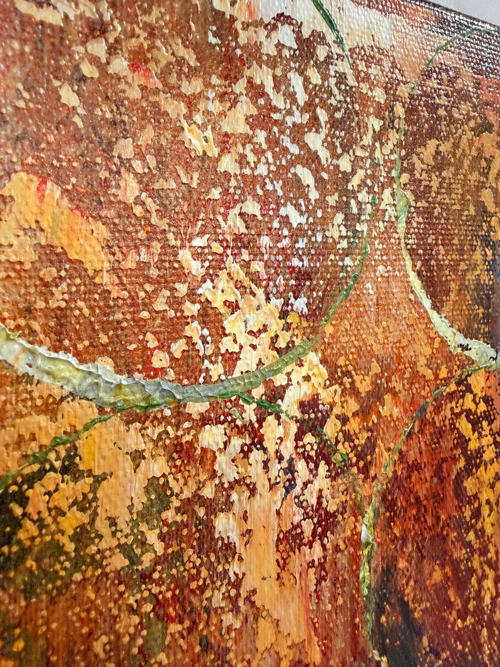 Poster & Bilder: Grosses dekoratives Wandbild abstrakte Malerei Kunst – Gebraucht aus Rickenbach ZH von Der-Insider 5