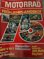 Motorrad 6/75 BMW R 90 S Egli Yamaha Kawasaki xx