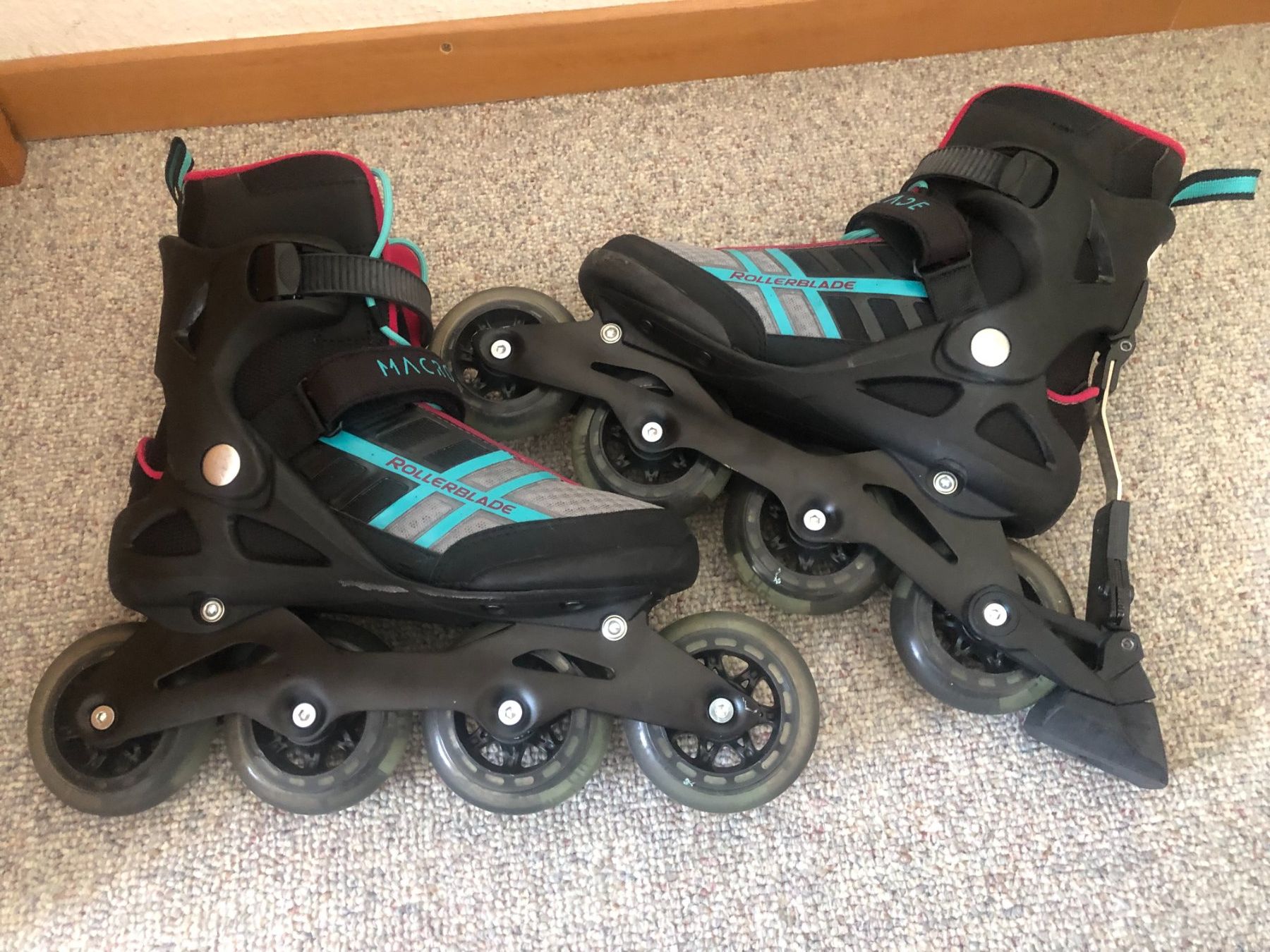 Patins à roul. & inline: Macroblade 84 ABT Damen Rollerblade Gr. 38 – D'occasion à Bassersdorf par sammelfloh 6