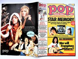POP Heft JAHR  1976 alle POSTER (3) NEUWERTIG - TOP !!!