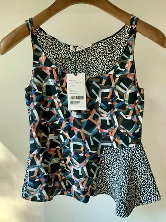 Elegantes Oberteil (100% Seide) von Dorothee Schumacher, neu