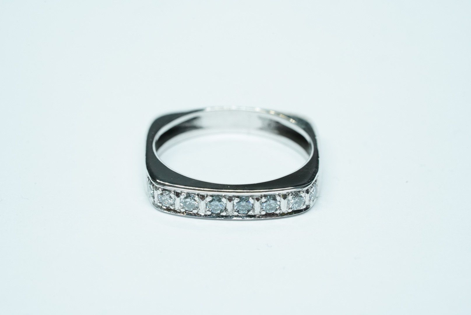 Anelli: 18k Weissgold Diamantring – Usato da Bülach venduto da Re-Jewelled 3