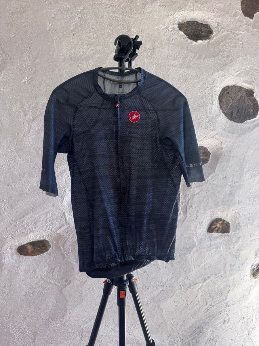 Castelli Canottiere & Pantaloni: Castelli Rossocorsa Climber’s Jersey – Usato da Etoy venduto da mau_677p