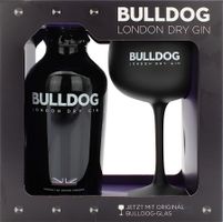Bulldog Gin London Dry Gin inkl. Copa Glas